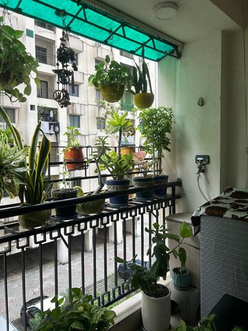 Balcony in 2 BHK Apartment at Loharuka Green Heights, Rajarhat New Town – for Sale