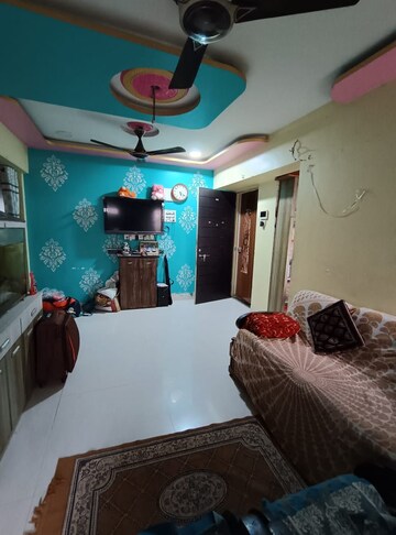 Living Room in 2 BHK Apartment at Kopar Khairane – for Rent