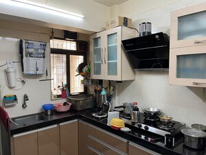 Kitchen in 2 BHK Apartment at Kopar Khairane – for Rent