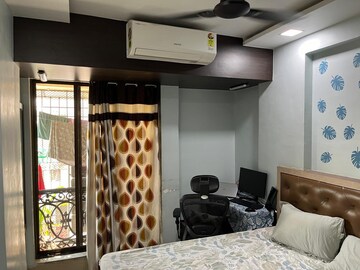 Bedroom in 2 BHK Apartment at Kopar Khairane – for Rent