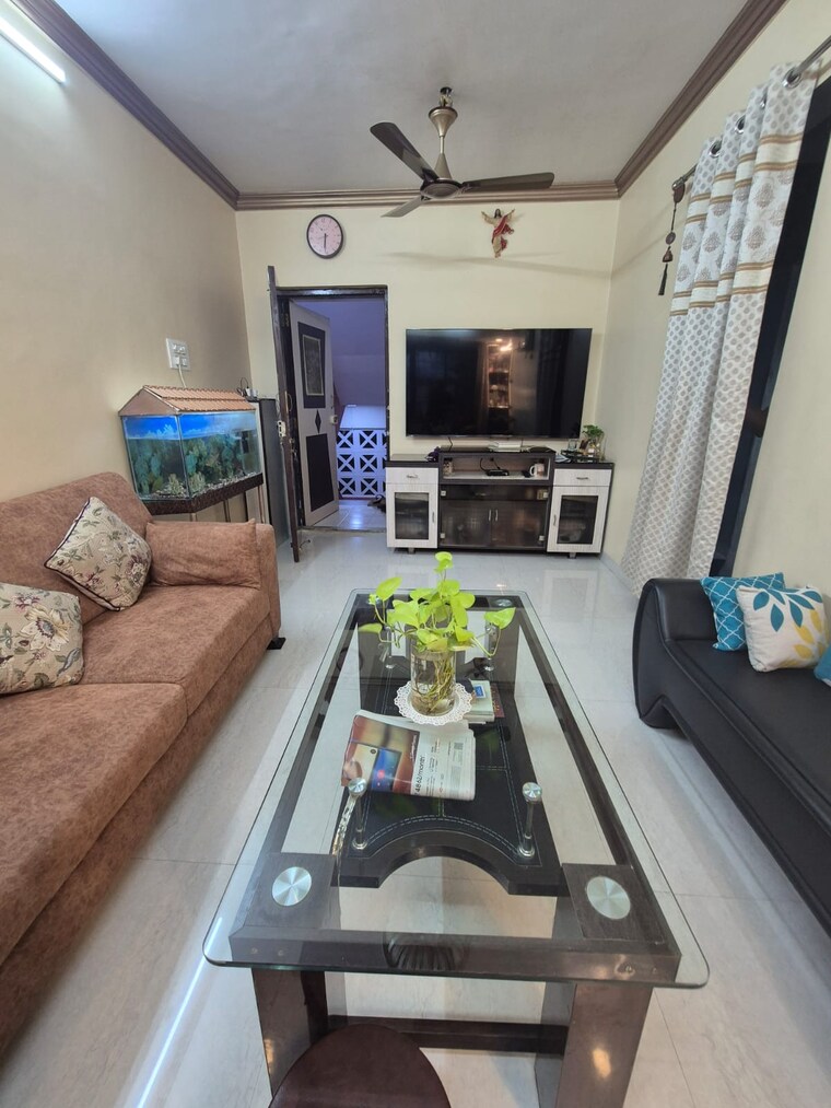 Living Room, kopar khairane 2 Bedroom 700 Sq.Ft. Apartment In Kopar Khairane Navi Mumbai 9200536