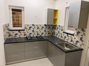 Kitchen in 3 BHK Apartment at Aparna Serene Park, Kondapur – for Sale