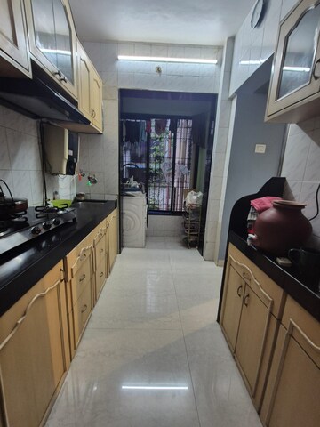 Kitchen in 2 BHK Apartment at Kopar Khairane – for Rent