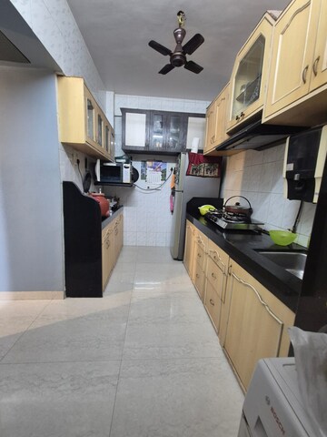 Kitchen in 2 BHK Apartment at Kopar Khairane – for Rent