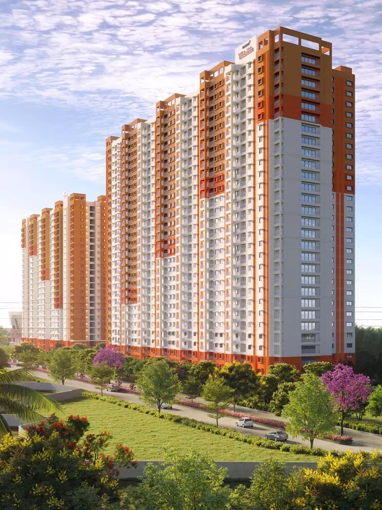 Exterior View, dosti-greater-thane 1 Bedroom 358 Sq.Ft. Apartment In Kalher Thane 9200655