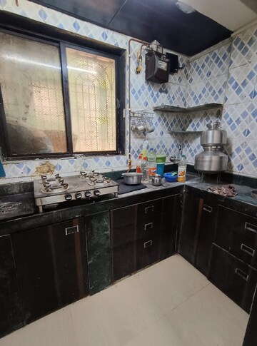 Kitchen in 1 BHK Apartment at Kopar Khairane – for Rent