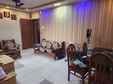 Living Room in 1 BHK Apartment at Kopar Khairane – for Rent