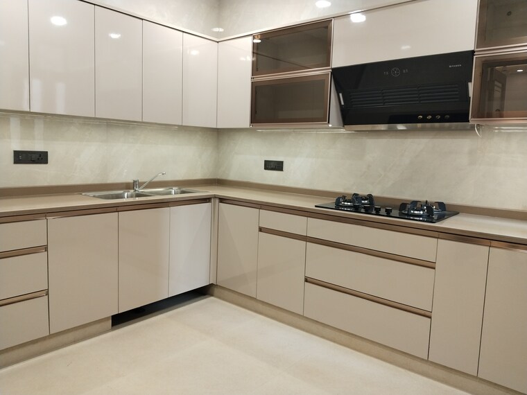 Kitchen, jasola vihar 4 Bedroom 3500 Sq.Ft. Builder Floor In Jasola Vihar Delhi 9200842