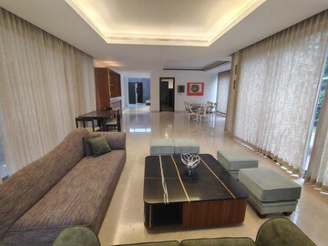 Living Room in 5 BHK Villa at Prestige Golfshire, Nandi Hills – for Rent
