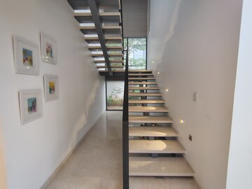 Stairs in 5 BHK Villa at Prestige Golfshire, Nandi Hills – for Rent