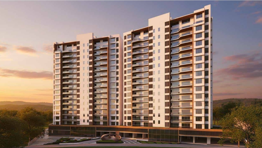 3.5 BHK + Pooja Room,Servant Room Apartment For Sale in Gera Isle Royale