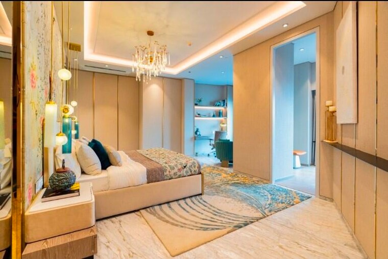 Bedroom, lodha-world-view 4 Bedroom 1821 Sq.Ft. Apartment In Worli Mumbai 9200874