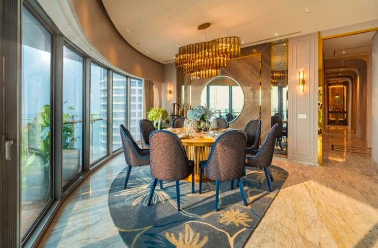 Living Room, lodha-world-view 4 Bedroom 1821 Sq.Ft. Apartment In Worli Mumbai 9200874