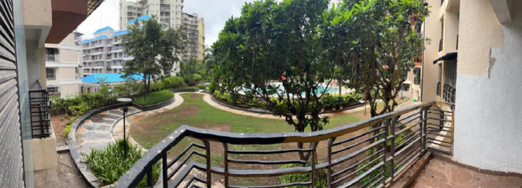 Balcony, shah-heights 4 Bedroom 1500 Sq.Ft. Apartment In Kharghar Sector 21 Navi Mumbai 9200907