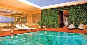 Swimming Pool in 4 BHK Apartment at Gomti Nagar – for Sale