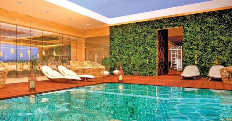 Swimming Pool, gomti nagar 4 Bedroom 2287 Sq.Ft. Apartment In Gomti Nagar Lucknow 9201013