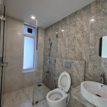 Bathroom in 4 BHK Apartment at Ajmera I Land Aeon, Bharatiya Kamala Nagar – for Sale