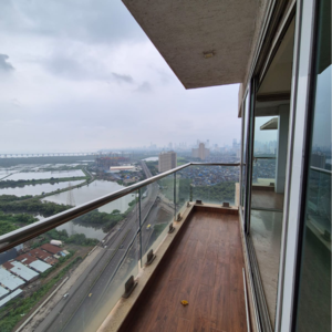 Balcony in 4 BHK Apartment at Ajmera I Land Aeon, Bharatiya Kamala Nagar – for Sale