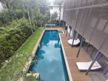 Swimming Pool in 6 BHK Villa at Embassy Boulevard, Yelahanka – for Rent