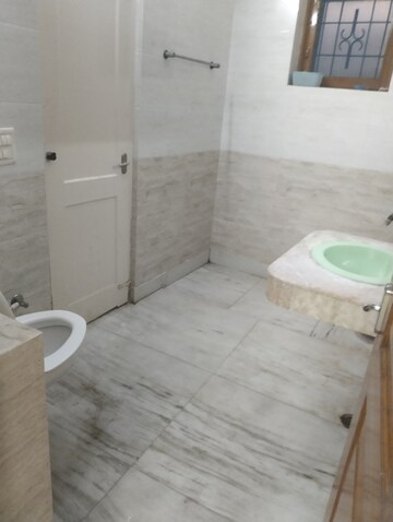 Bathroom in 3 BHK Independent House at RWA Apartments Sector 52, Sector 52 – for Rent