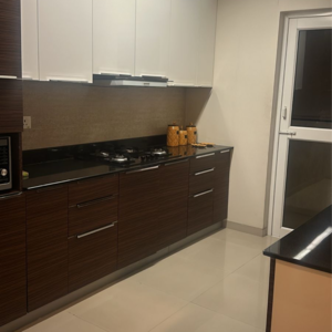 Kitchen in 4 BHK Apartment at Lodha Trump Tower, Worli – for Sale