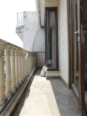 Balcony in 3 BHK Builder Floor at Shivalik Colony – for Rent