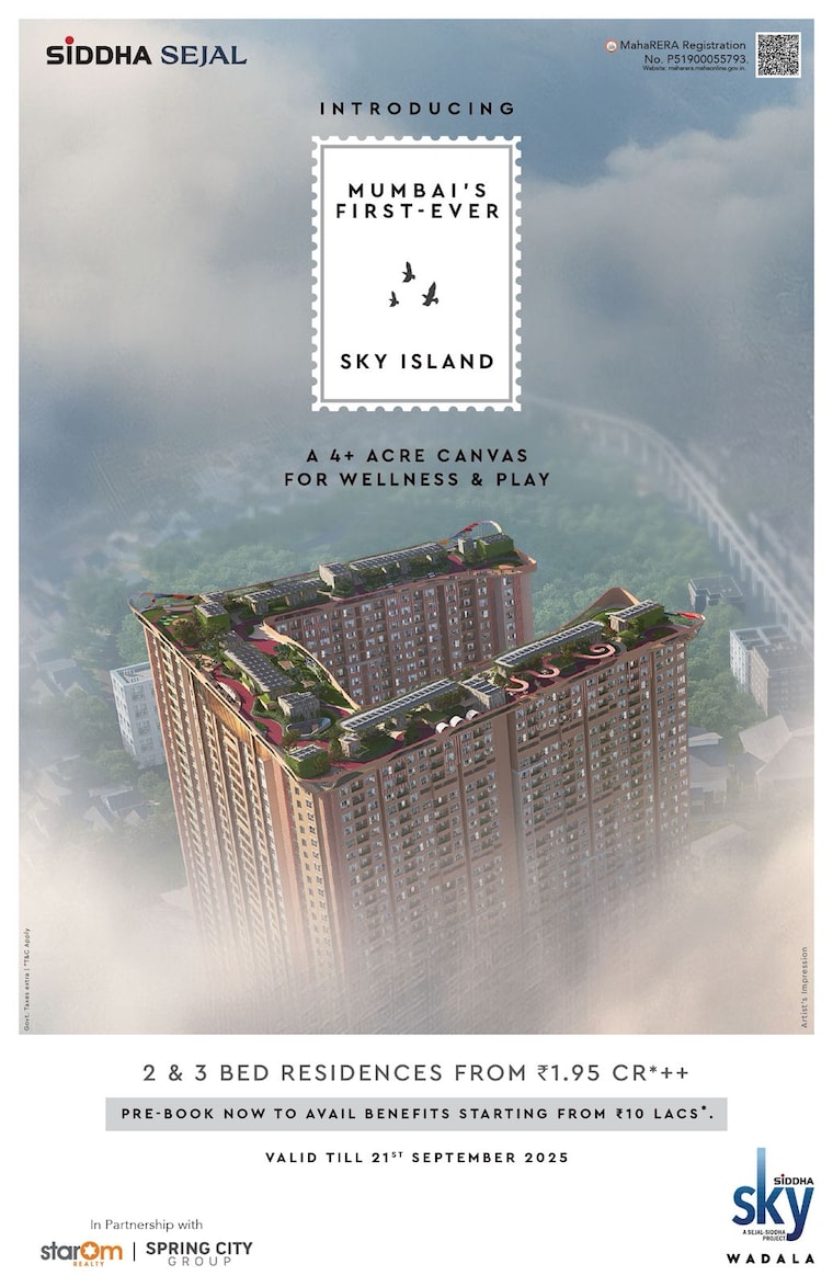 Master Plan, siddha-sky 1 Bedroom 411 Sq.Ft. Apartment In Wadala Mumbai 9201046
