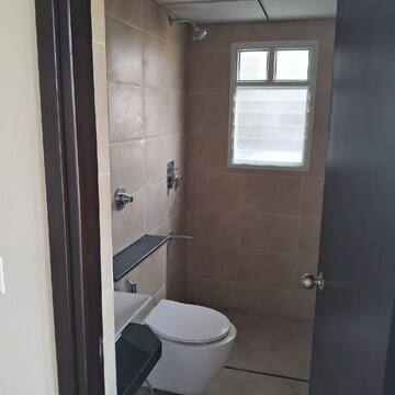 Bathroom in 3 BHK Apartment at Provident Capella, Whitefield – for Rent