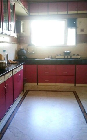 Kitchen in 2 BHK Apartment at Bhusari Colony – for Sale