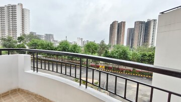 Balcony in 3 BHK Apartment at Ansal Crown Heights, Sector 80 – for Rent