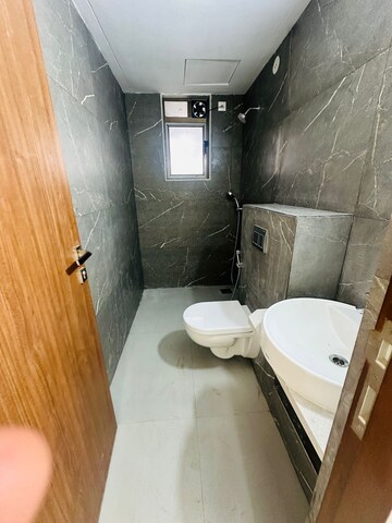 Bathroom in 3 BHK Apartment at Hubtown Seasons, Chembur – for Rent