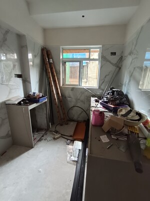 Master Bedroom in 1 BHK Apartment at AMO Swapna Sudha CHSL, Andheri East – for Sale