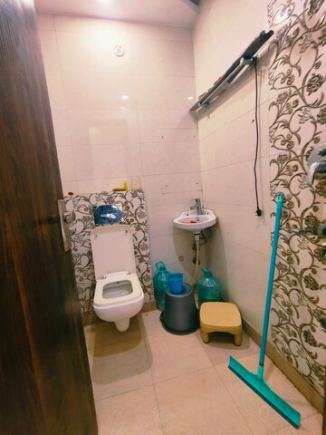 Bathroom in 2 BHK Builder Floor at Dwarka Mor – for Rent