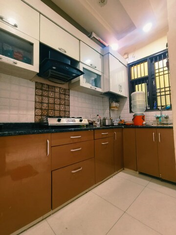 Kitchen in 2 BHK Builder Floor at Dwarka Mor – for Rent