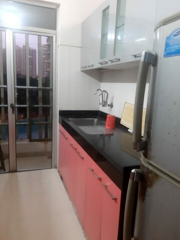 Kitchen in 2.5 BHK Apartment at Kalpataru Srishti, Mira Road – for Rent