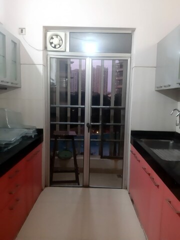 Kitchen in 2.5 BHK Apartment at Kalpataru Srishti, Mira Road – for Rent
