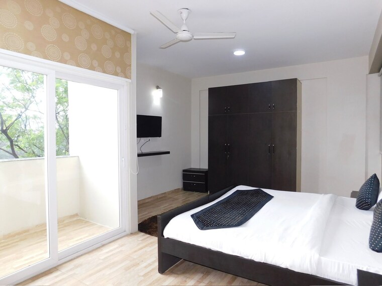 Bedroom, vasant kunj 2 Bedroom 1000 Sq.Ft. Builder Floor In Vasant Kunj Delhi 9201751
