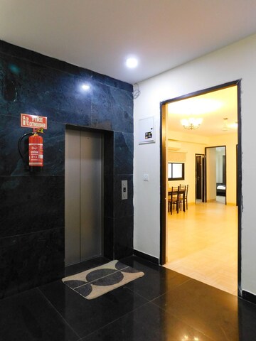 Building Lobby in 2 BHK Builder Floor at Vasant Kunj – for Rent