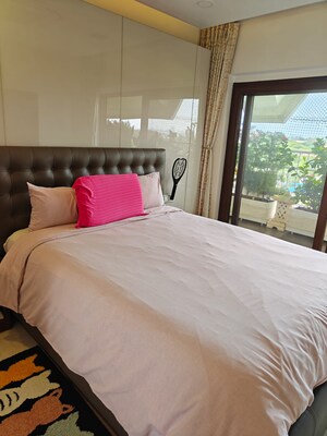 Bedroom in 3 BHK Apartment at Raheja Residency, Koramangala – for Rent