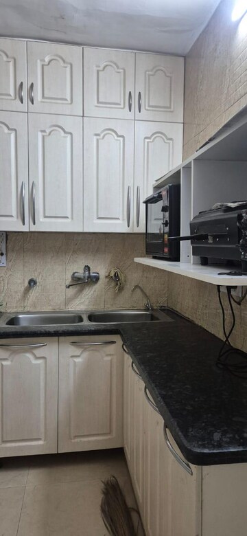 Kitchen in 3 BHK Apartment at DDA Rosewood Apartments, Vasant Kunj – for Rent