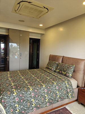 Bedroom in 3 BHK Apartment at Raheja Residency, Koramangala – for Rent