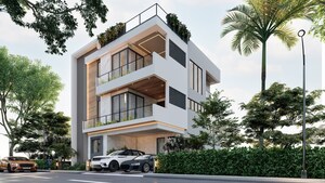 4 BHK Villa – Exterior View View at Adibatla - for Sale