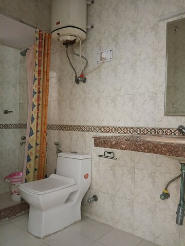 Bathroom in 2 BHK Builder Floor at East Of Kailash – for Rent