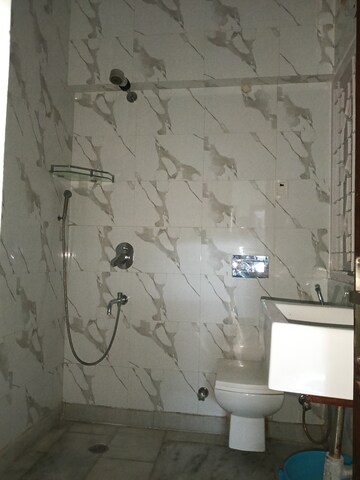 Bathroom in 2 BHK Builder Floor at East Of Kailash – for Rent