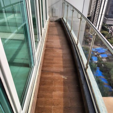 Balcony in 4 BHK Apartment at Mahalaxmi CHS Worli, Kamala Mill – for Rent