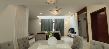 Dining area in 5 BHK Villa at Prestige White Meadows Villas, Whitefield – for Sale