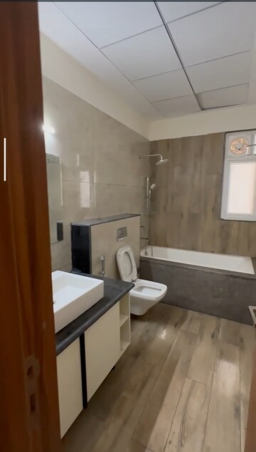 Bathroom in 4 BHK Apartment at Uchdpl Veridia Oakwood Enclave, Wave City – for Rent