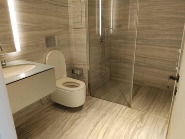 Bathroom in 4 BHK Apartment at Lodha The World Towers World One Tier 2, Worli – for Rent
