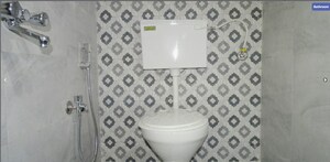 Bathroom in  Pg at Kopar Khairane – for Rent