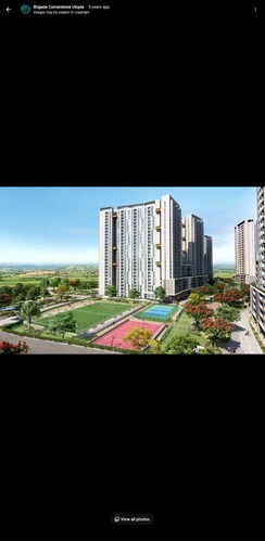 2 BHK Apartment For Sale in Brigade Cornerstone Utopia Eden